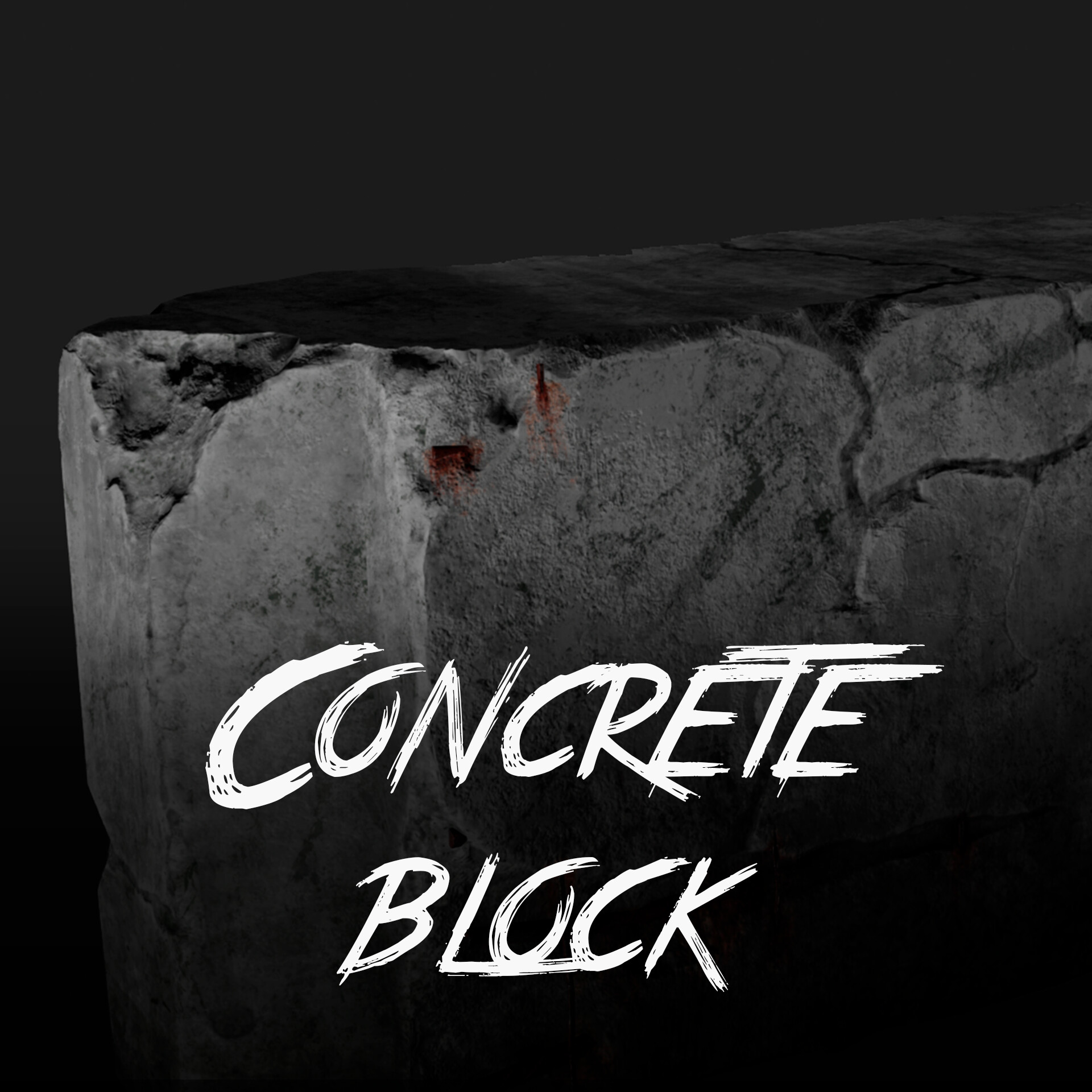 ArtStation - Concrete block