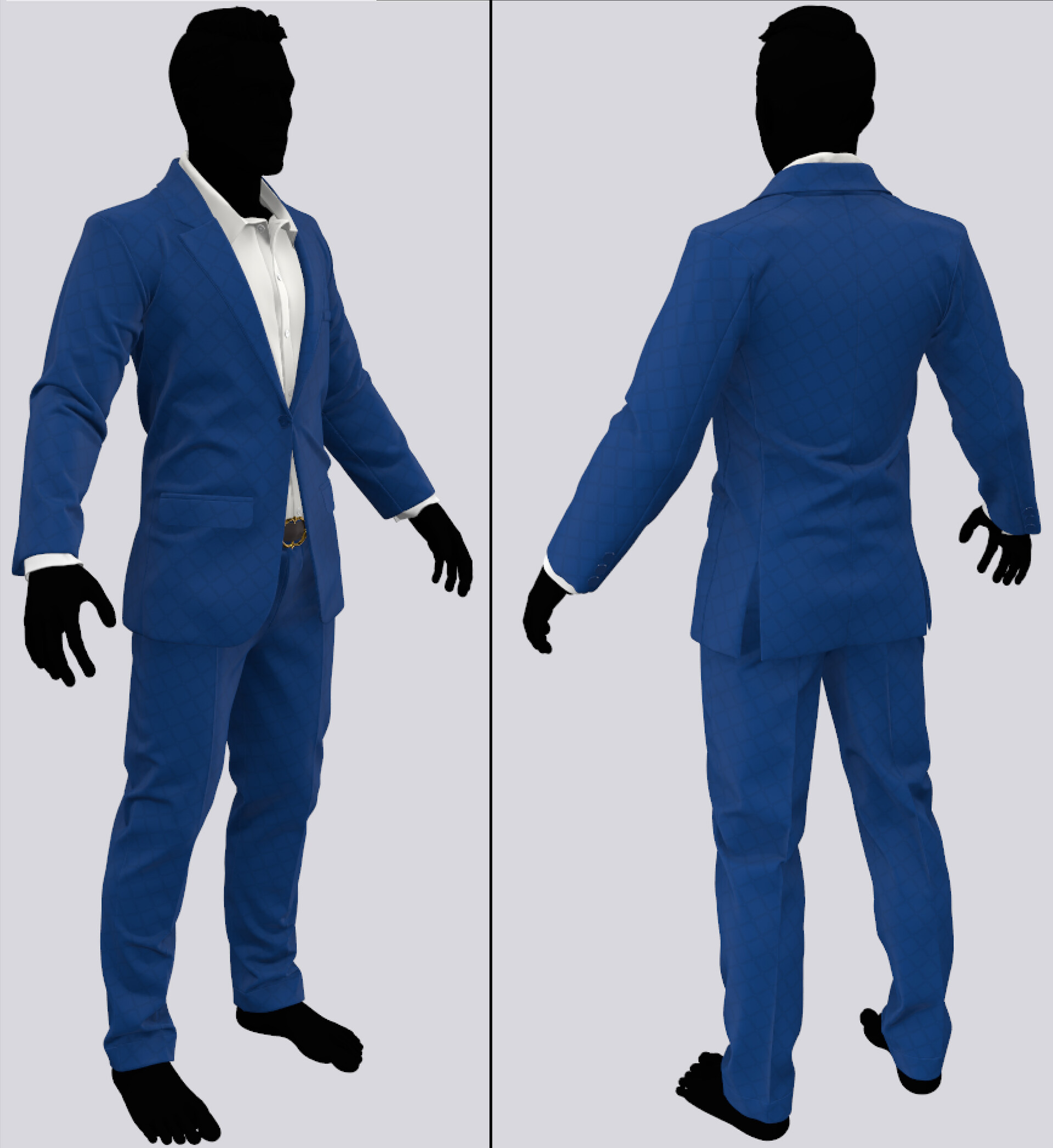ArtStation - Man's Suit Marvelous Designer