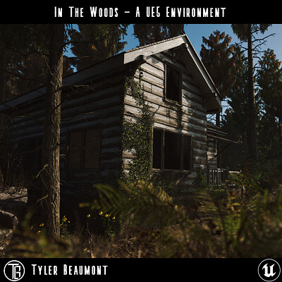 In The Woods - Abandoned House UE5 Environment