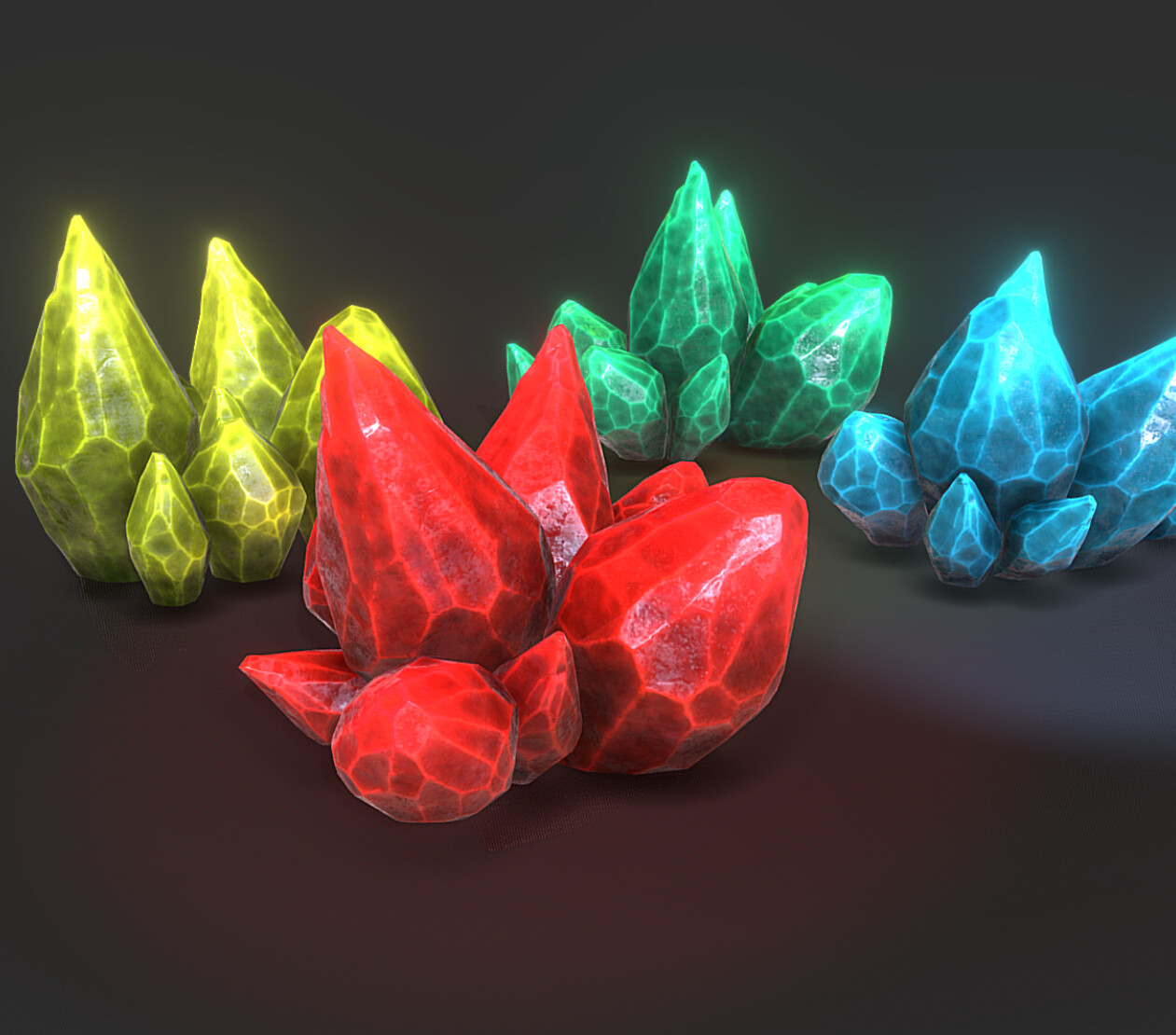 ArtStation Crystals of Un'goro Crater