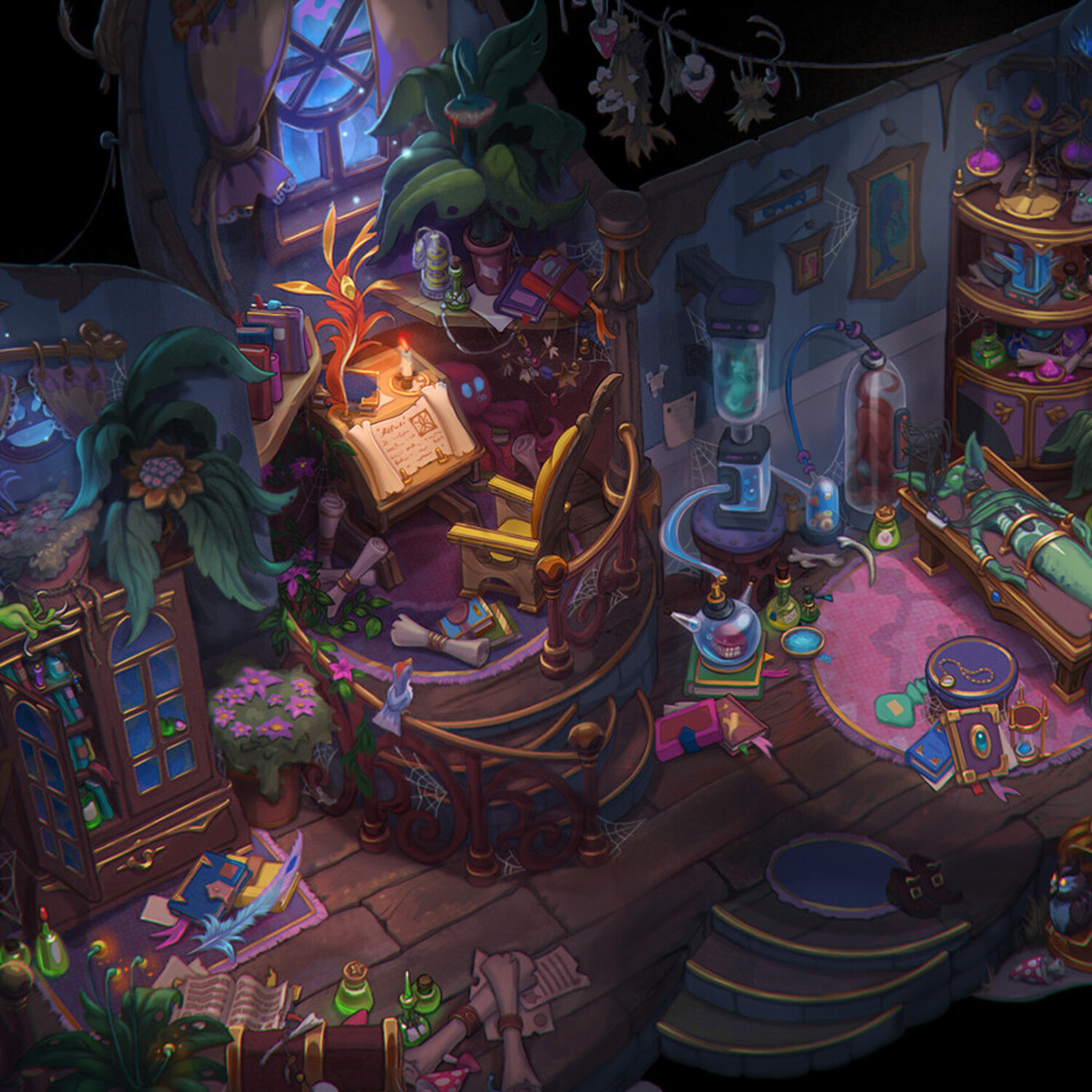 ArtStation - The Alchemist's Workshop