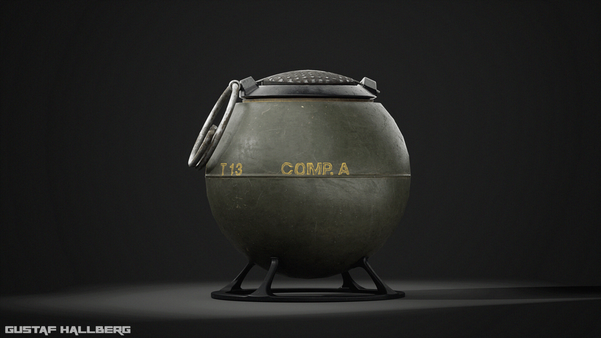 ArtStation Beano T131415 Hand Grenade