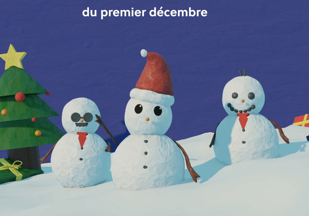 Teaser de Noël pour Crédit Agricole