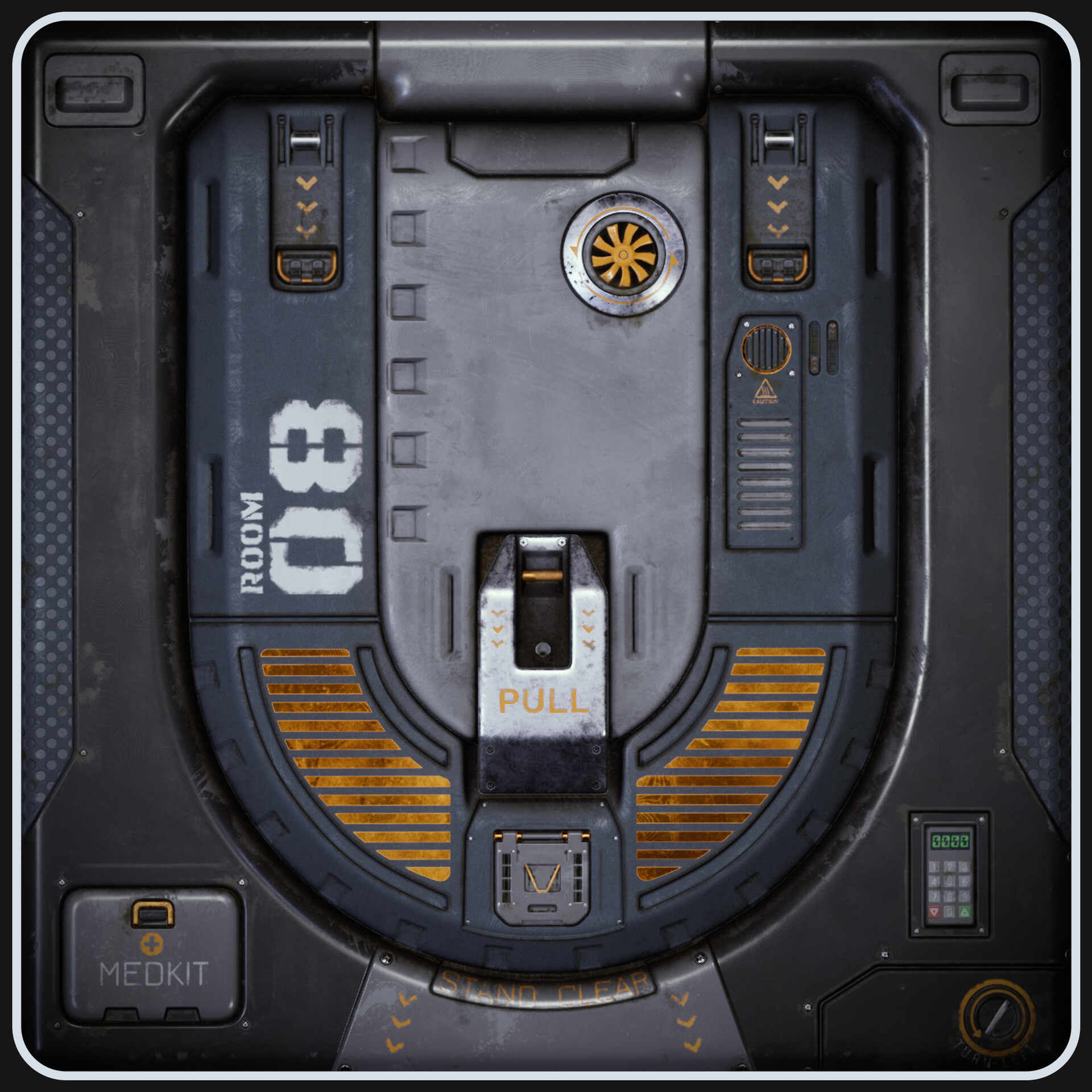 ArtStation Scifi Hatch