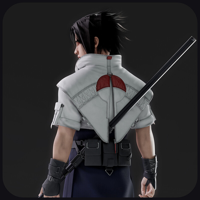 Sasuke 3d model