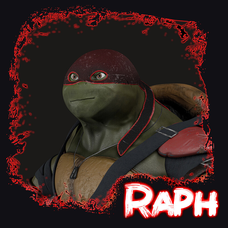 Stylized Raphael (Raph)