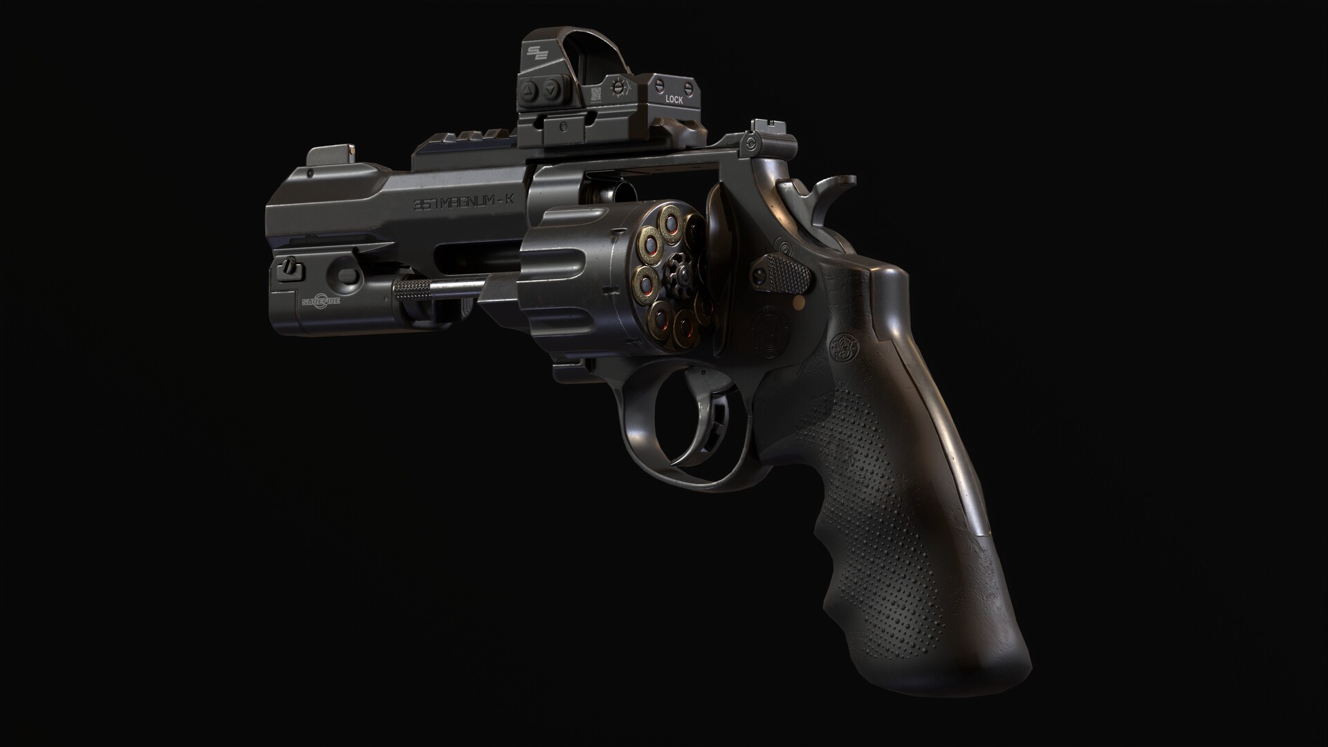 ArtStation - Smith Wesson R8