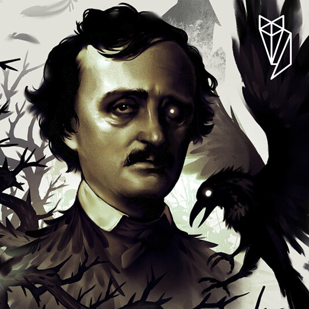 ArtStation - Edgar Allan Poe Portrait