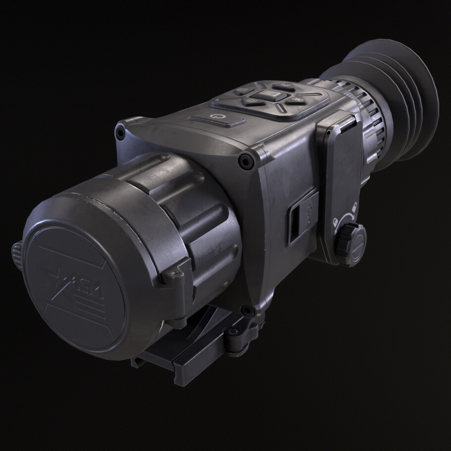 ArtStation - AGM Rattler thermal imaging scope