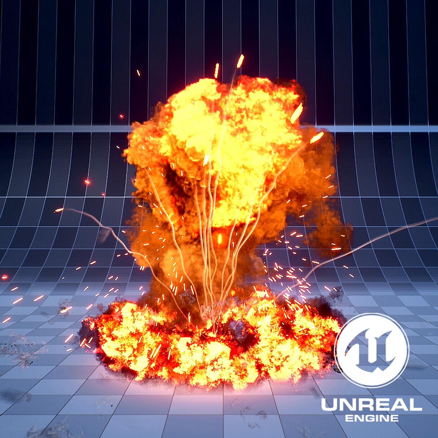 ArtStation Explosion Unreal Engine