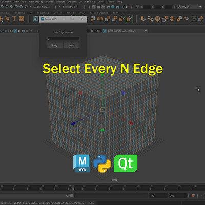 ArtStation - Fast Trim UV - Maya Script