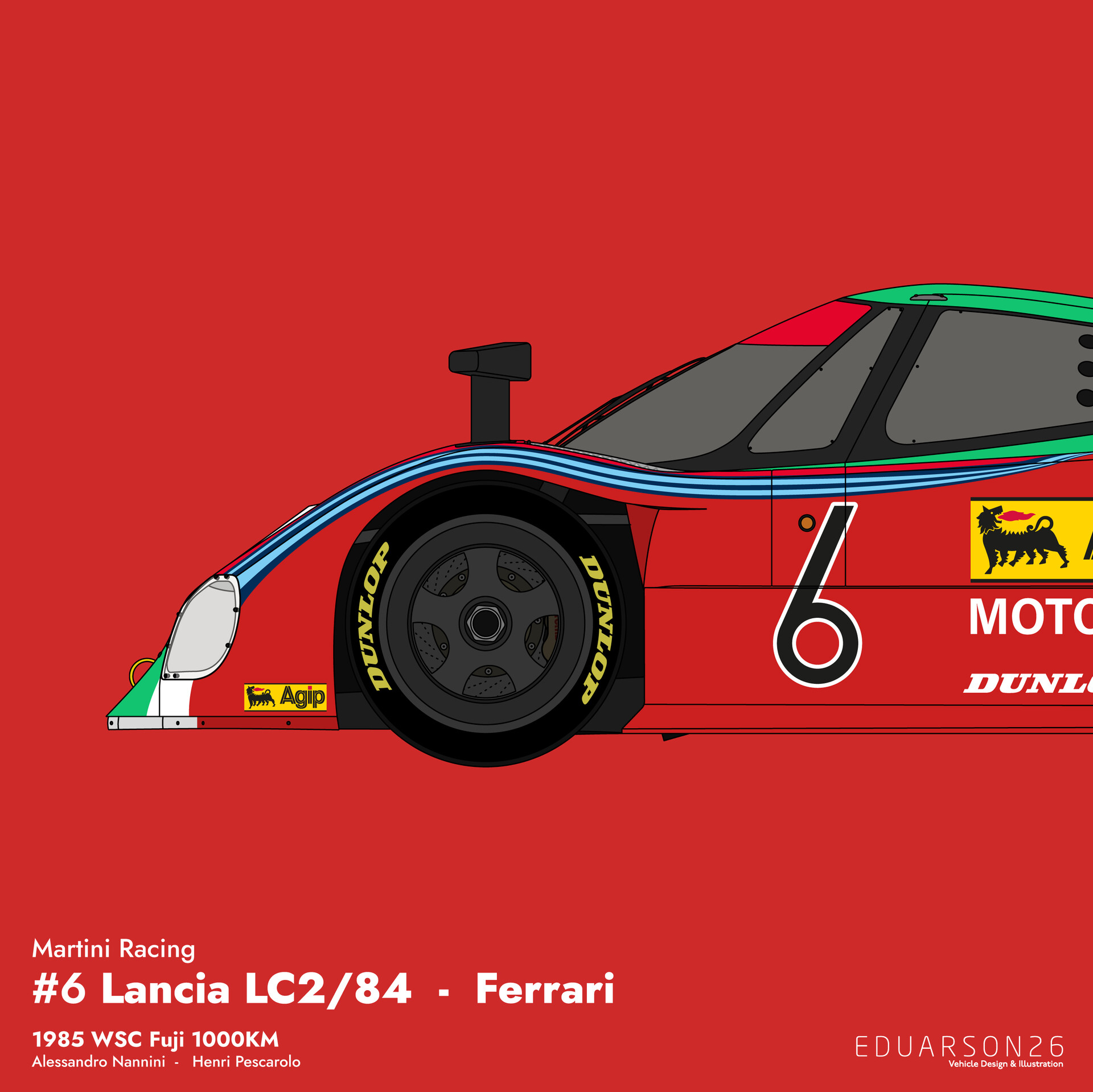 ArtStation - Lancia LC2/84