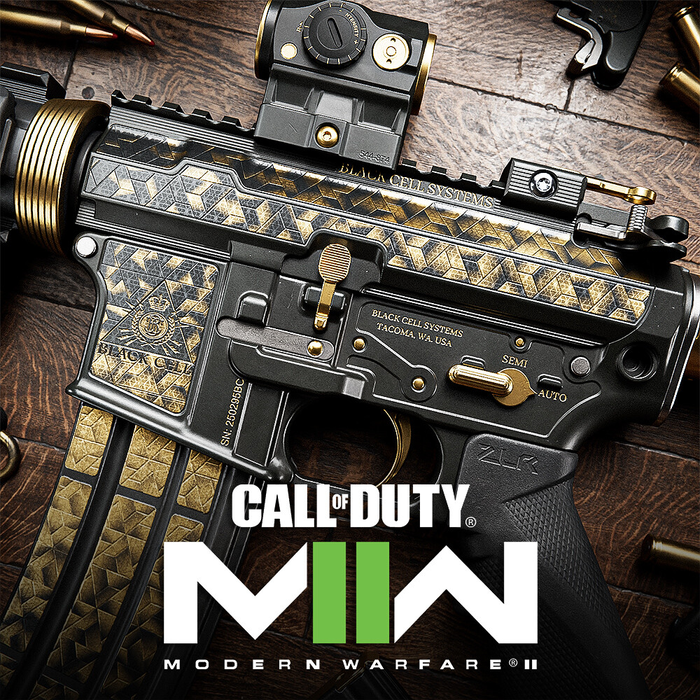 ArtStation Call Of Duty Modern Warfare 2 SEASON 3 M4 SINGULARITY