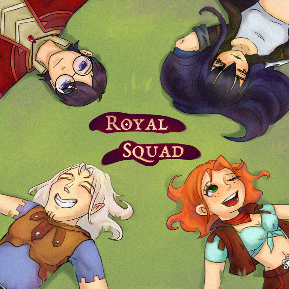 ArtStation - Royal Squad. November illustration