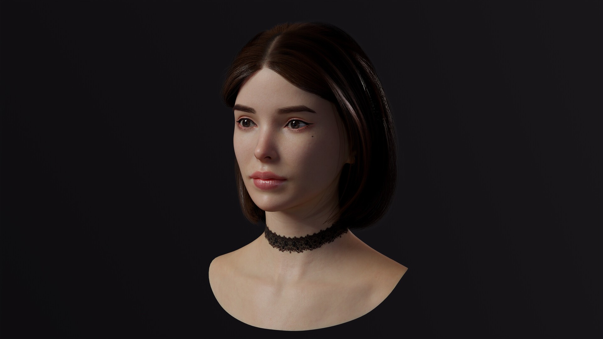 ArtStation - Realistic Asian Female Character in Real-Time Rendering