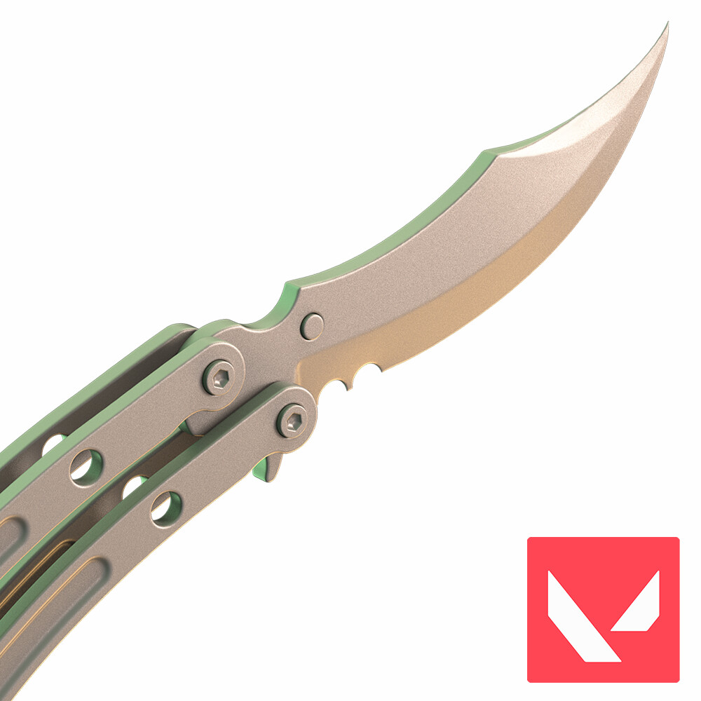 ArtStation Valorant Black Market Collection / Butterfly Knife