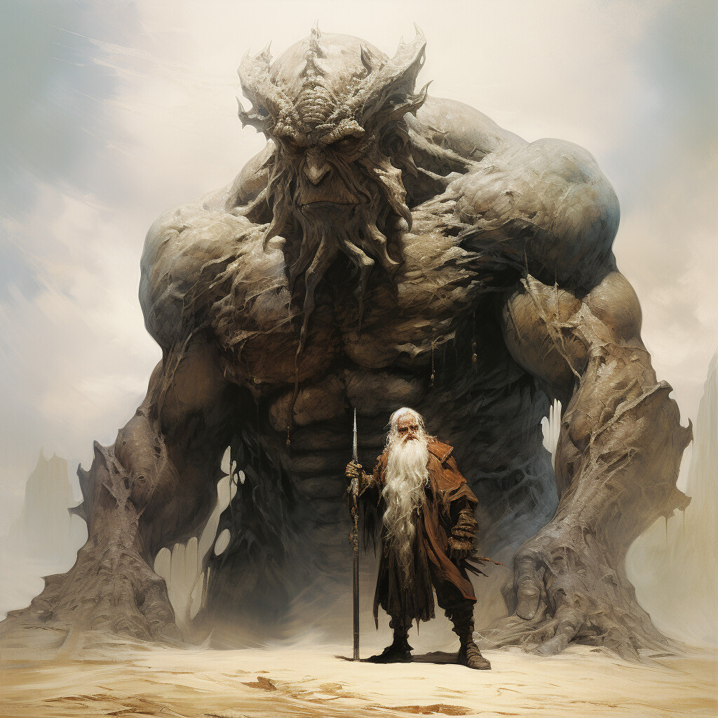 The Mage and The Sand Giant