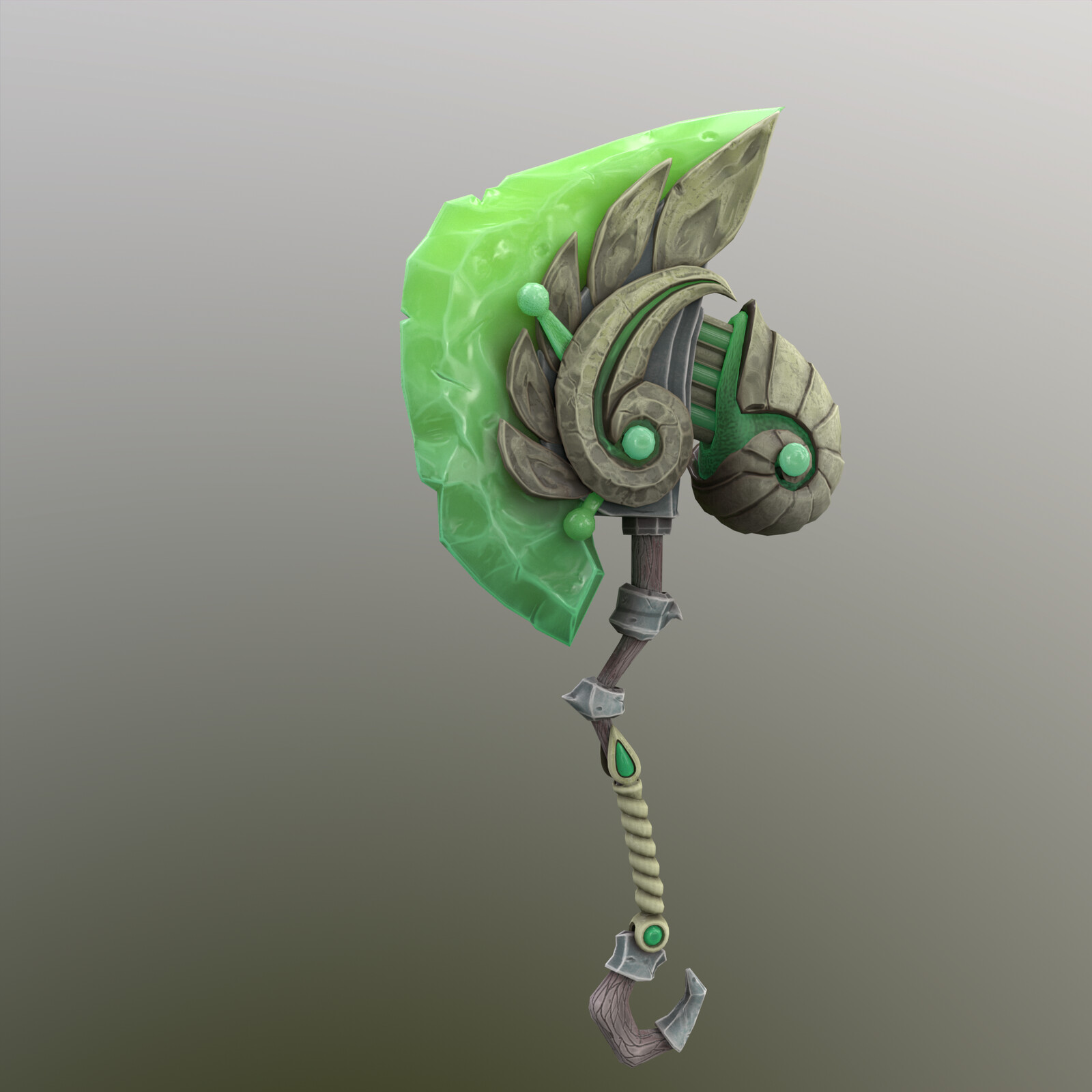 Mana Mail - Snail Axe