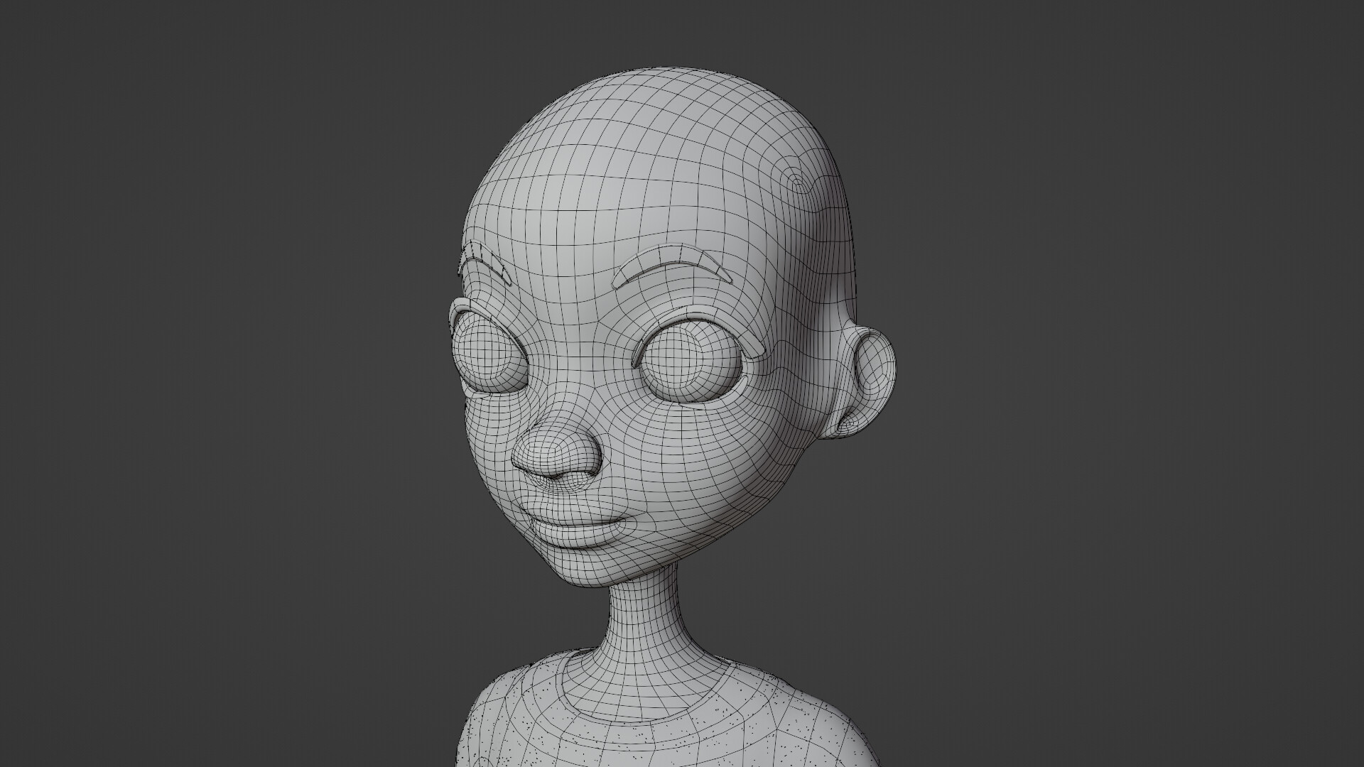 ArtStation - "Miko" 3D model (Work in Progress)