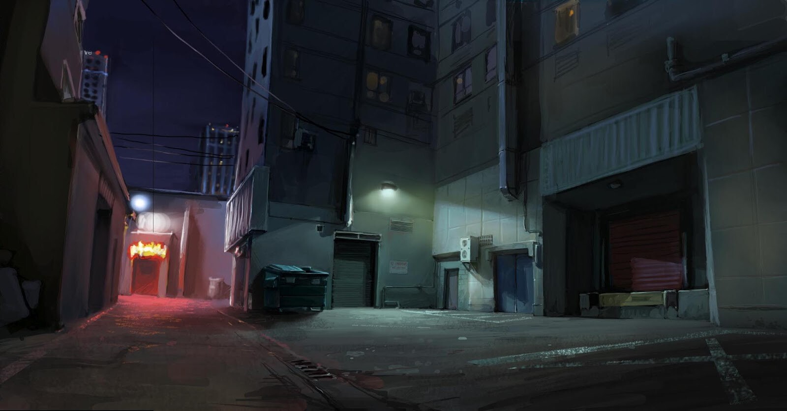 ArtStation - Alleyway