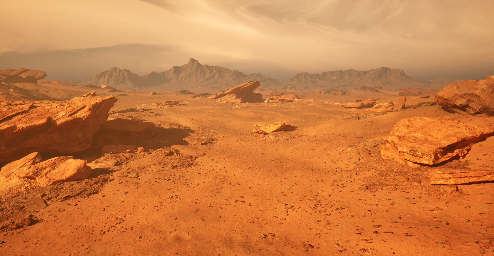 ArtStation - Mars Environment