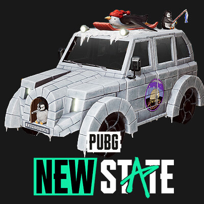 PUBG New State - Vehicles-Penguin