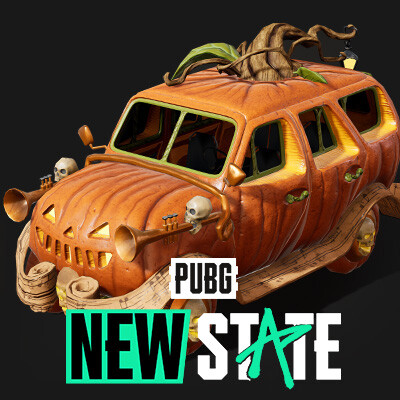 PUBG New State - Vehicles Kit 01