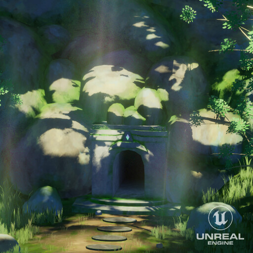 ArtStation Magic Tunnel Entrance