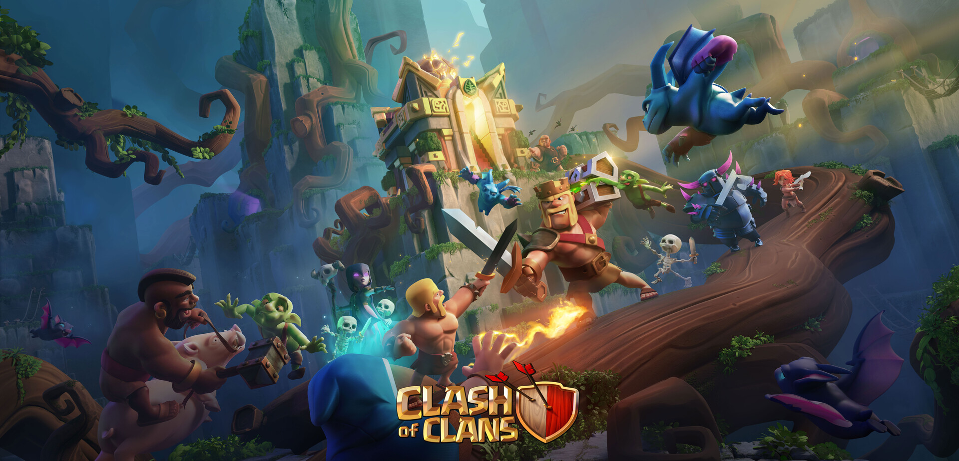 ArtStation - Clash Of Clans - Town Hall 16 - Loading screen