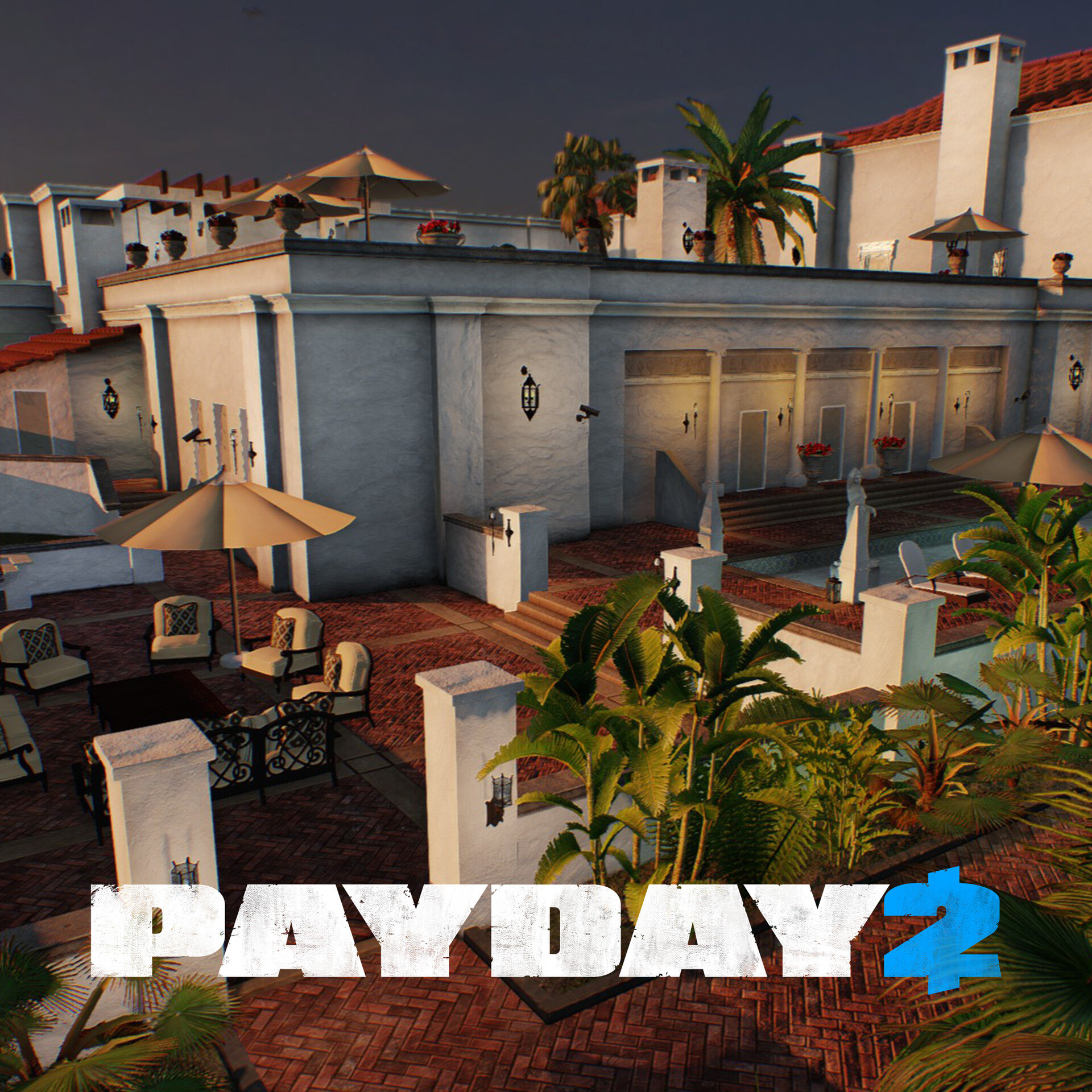 ArtStation - PAYDAY 2 - Scarface Mansion