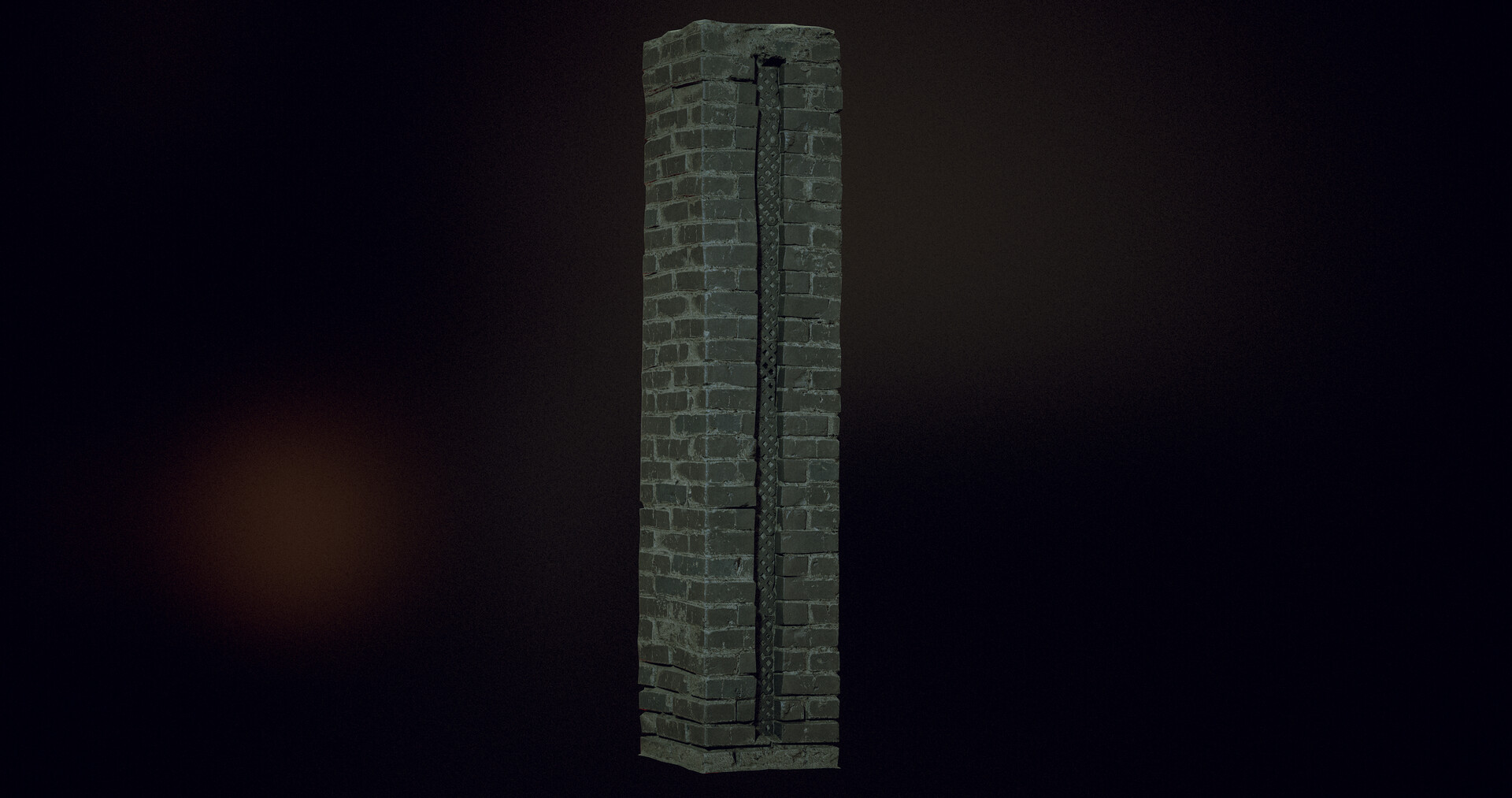 ArtStation Brick Pillar   Oh Giseok Oh Giseok Brickcolumn Lo 