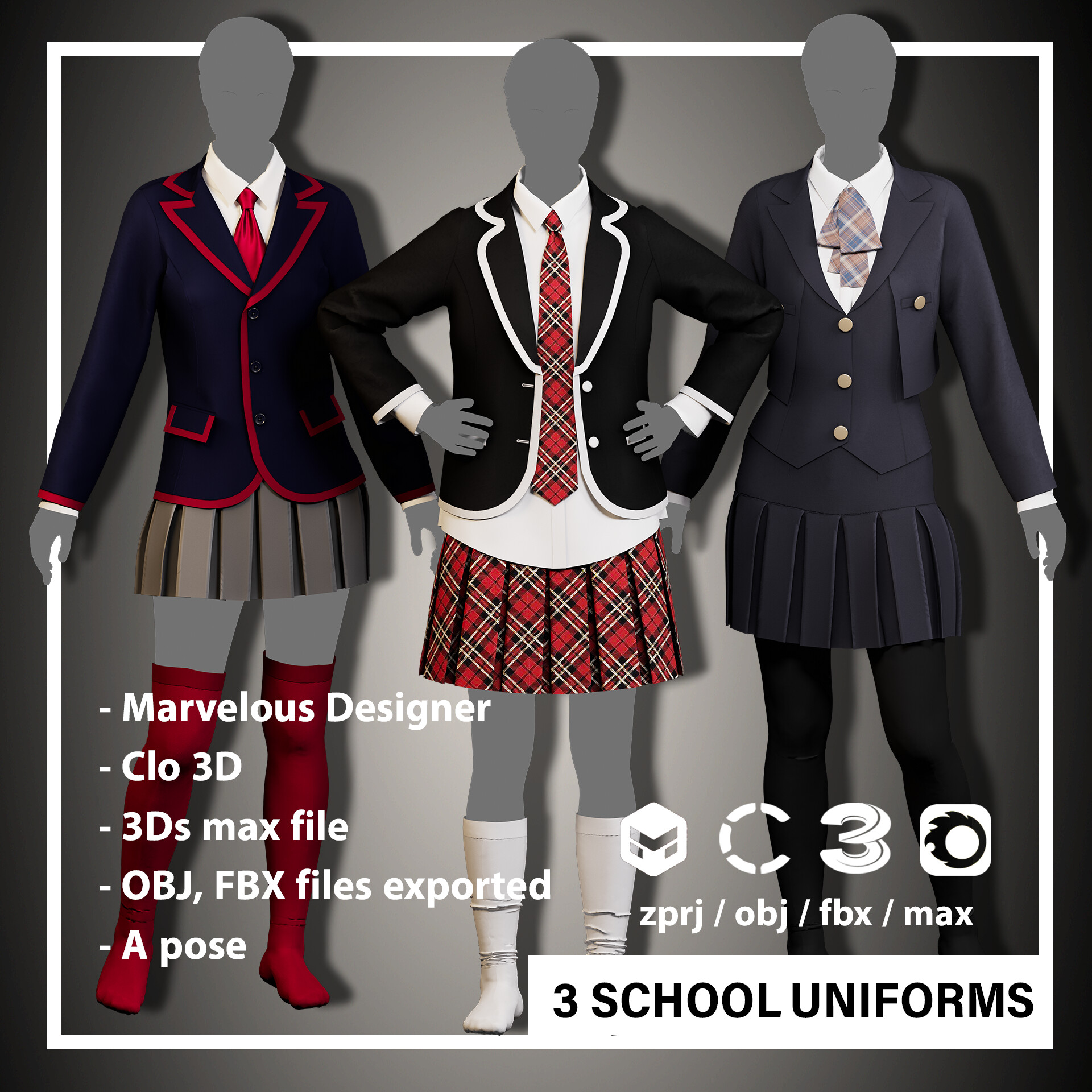 Private School Uniform – Requiem Art Designs