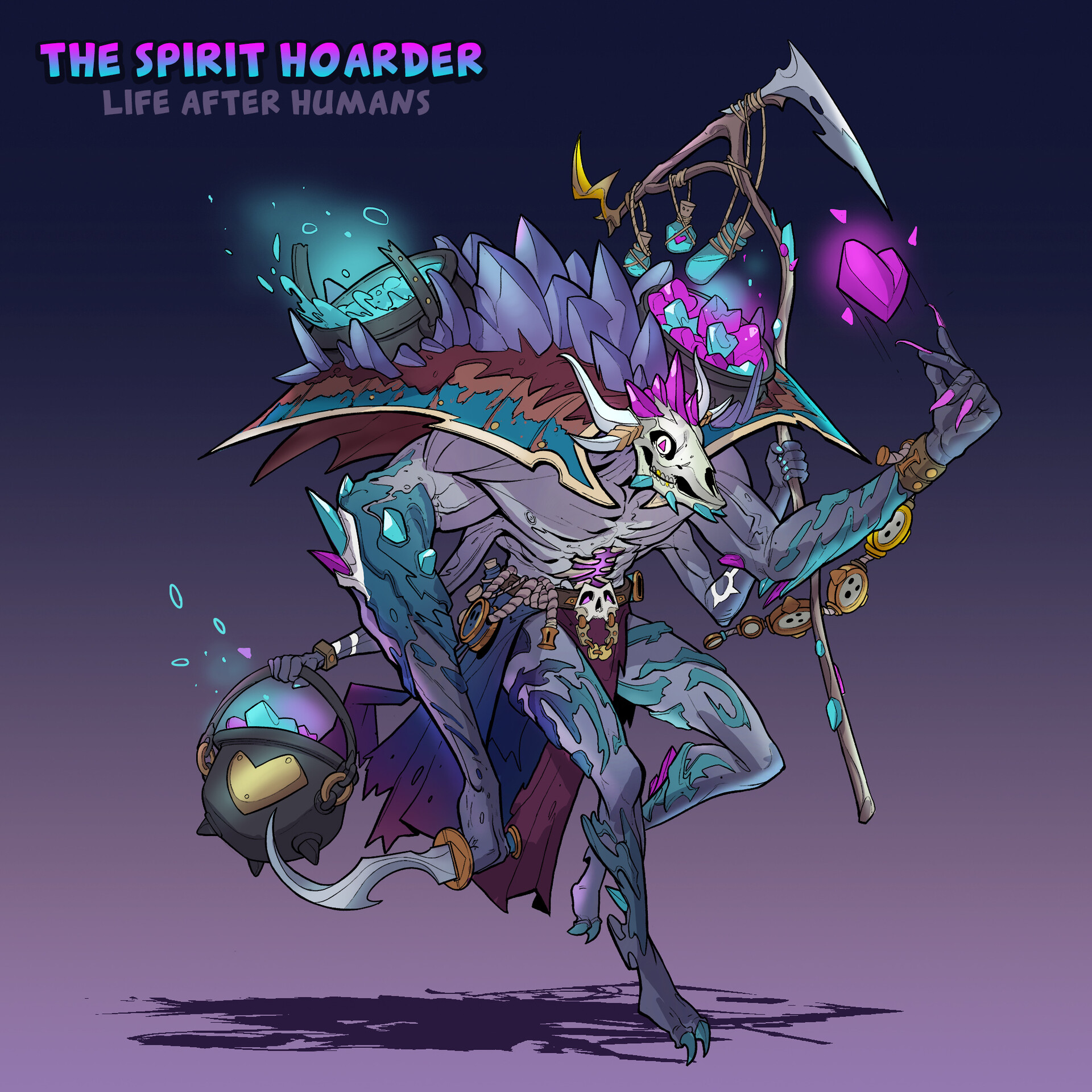 ArtStation - The Spirit Hoarder - Ubisoft Abu Dhabi Monthly Challenge