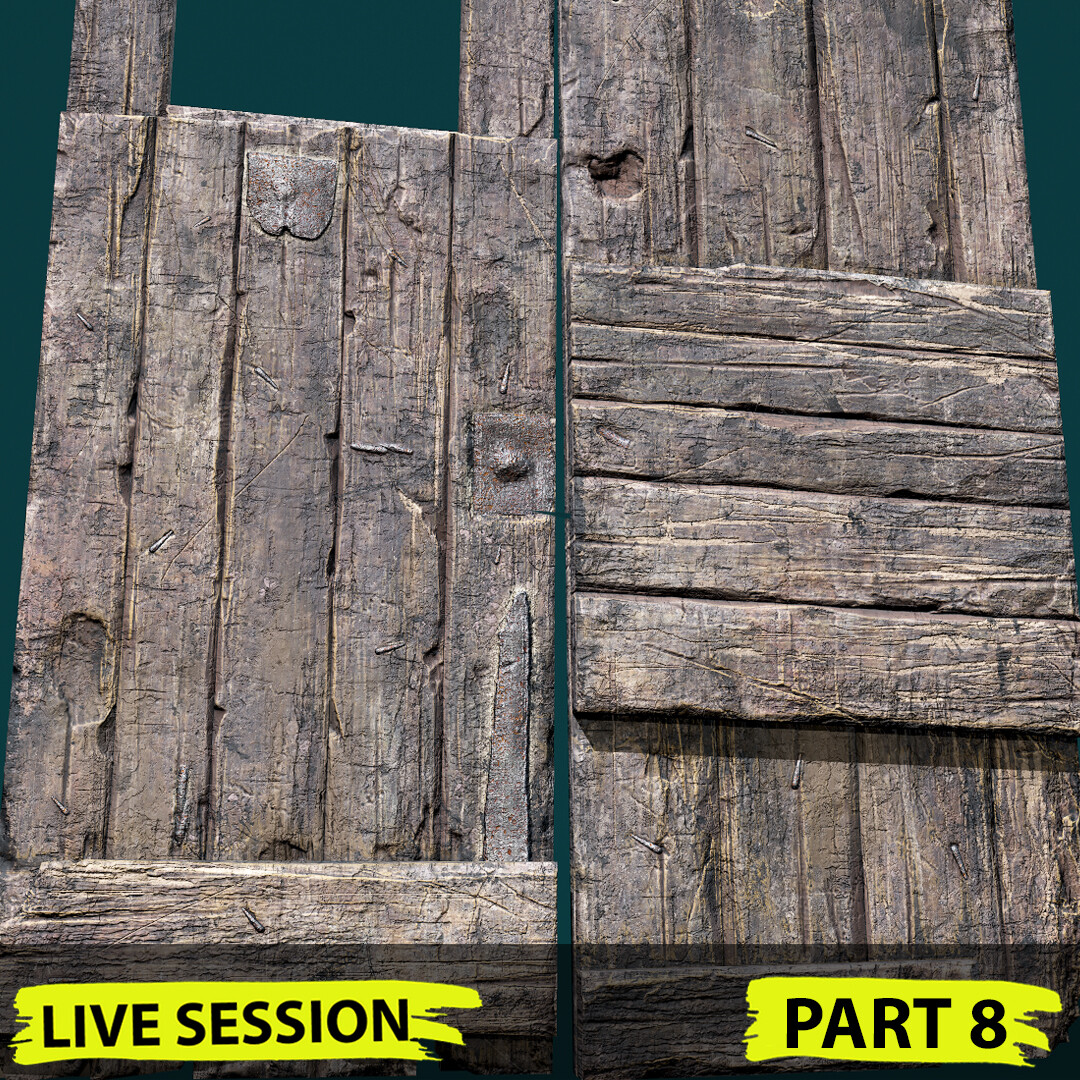 Old wooden deals door skyrim