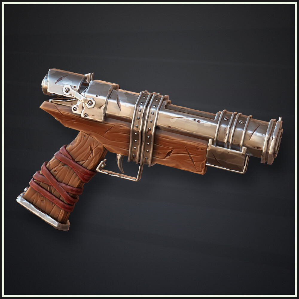 ArtStation - HANDGUN - WEAPON