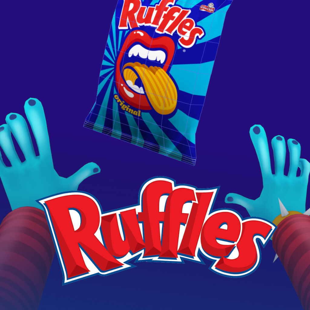 3D Assets for Ruffles VR Project