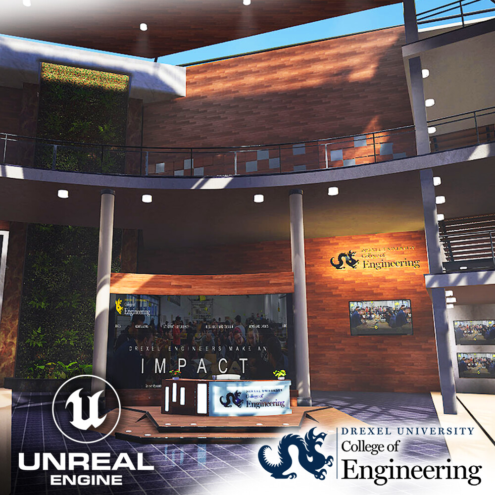 Artstation Virtual Studio Space Drexel College Of Engineering