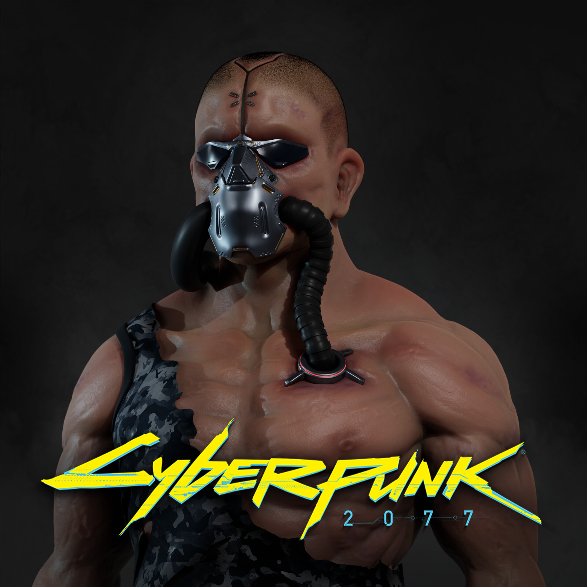 Cyberpunk character edit фото 25