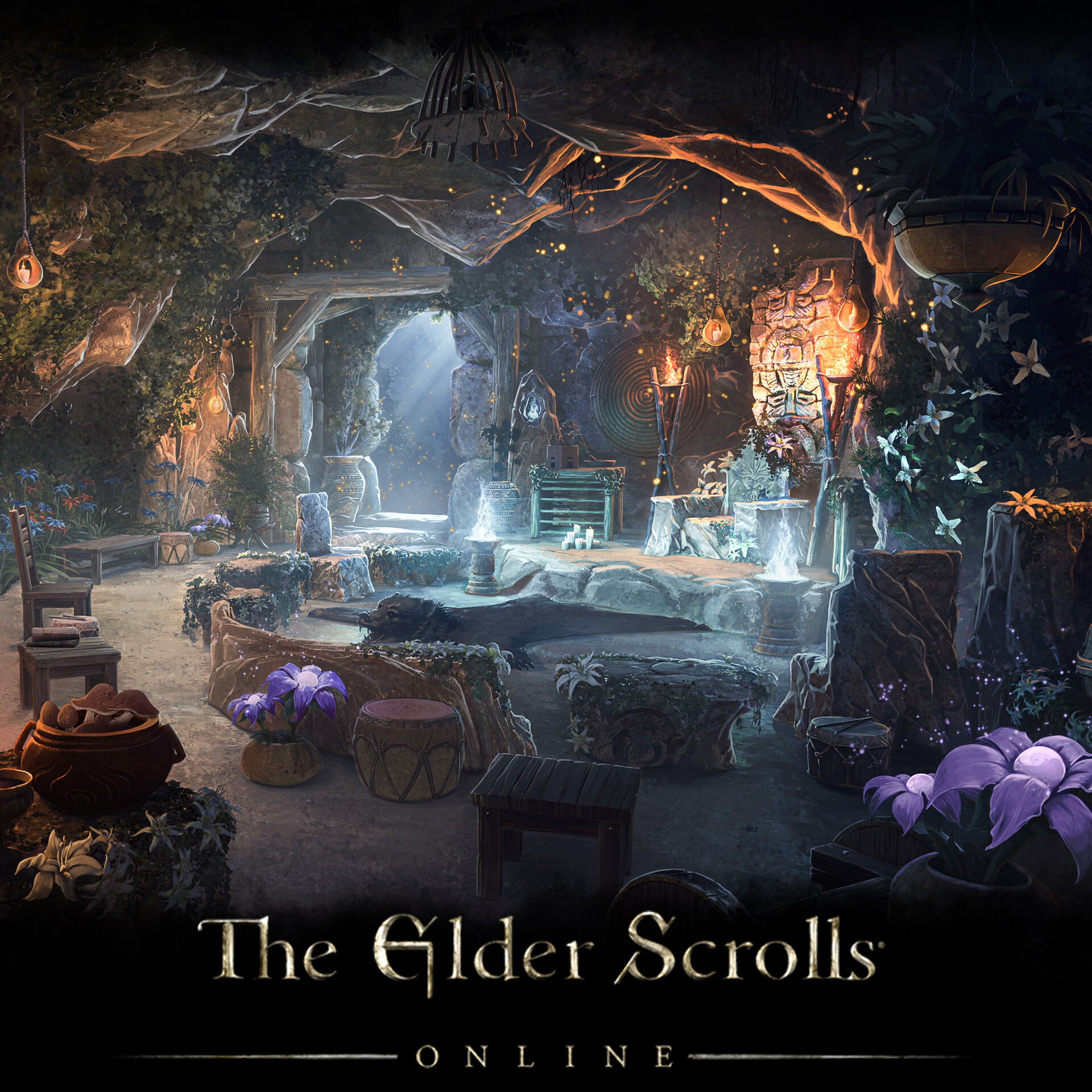 ArtStation - The Elder Scrolls Online - Gladesong Arboretum - Player house