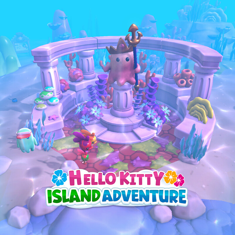 ArtStation - Hello Kitty Island Adventure - Rainbow Reef