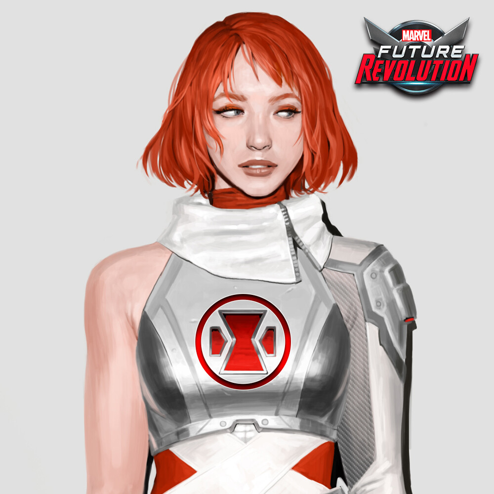 ArtStation Marvel Future Revolution_Black Widow