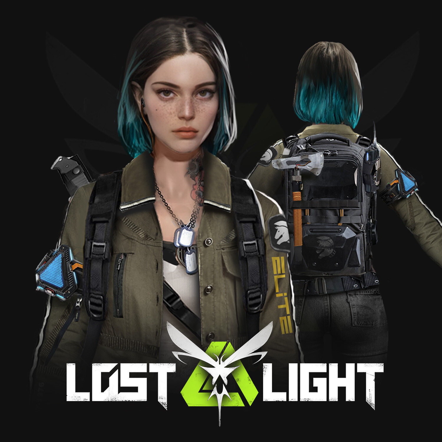 ArtStation Lost Light Main Female Character