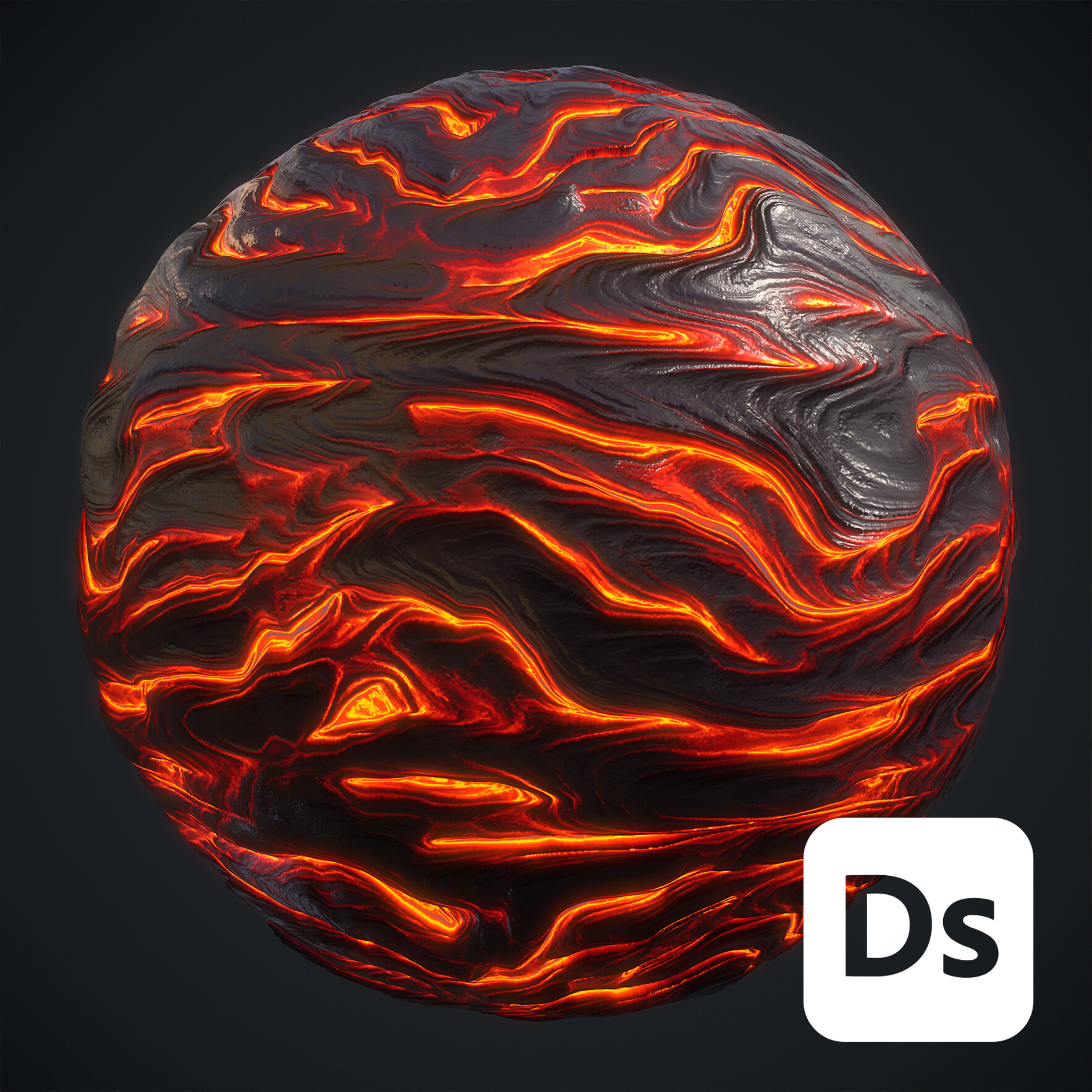 ArtStation - Lava Material