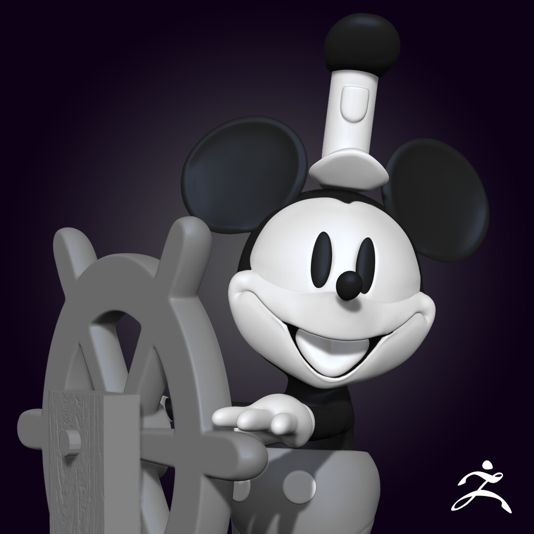 ArtStation - Mickey 1929 Print 3D