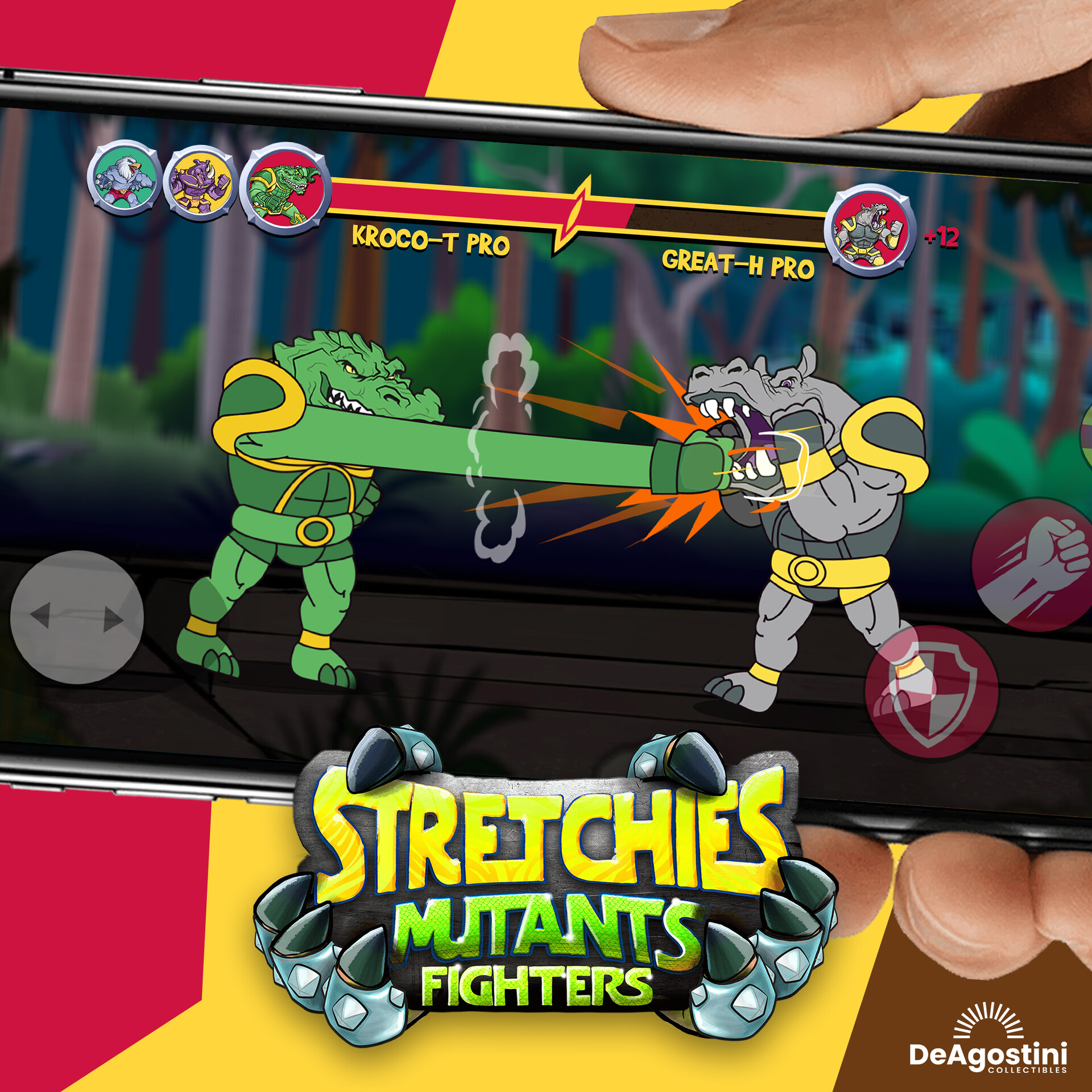 ArtStation - Stretchy Mutants Fighters | De Agostini & Dinobros