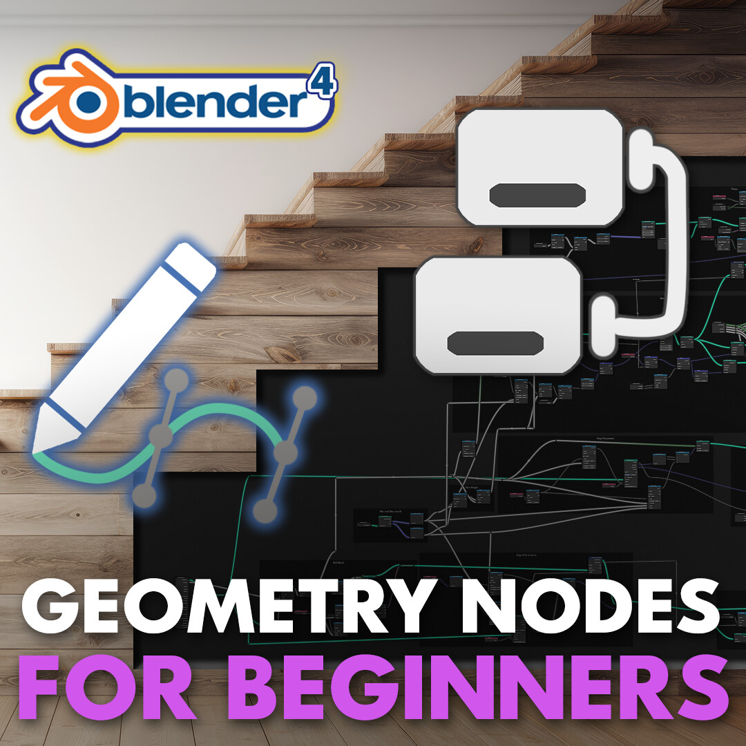 Artstation Blender 4 Geometry Nodes For Beginners