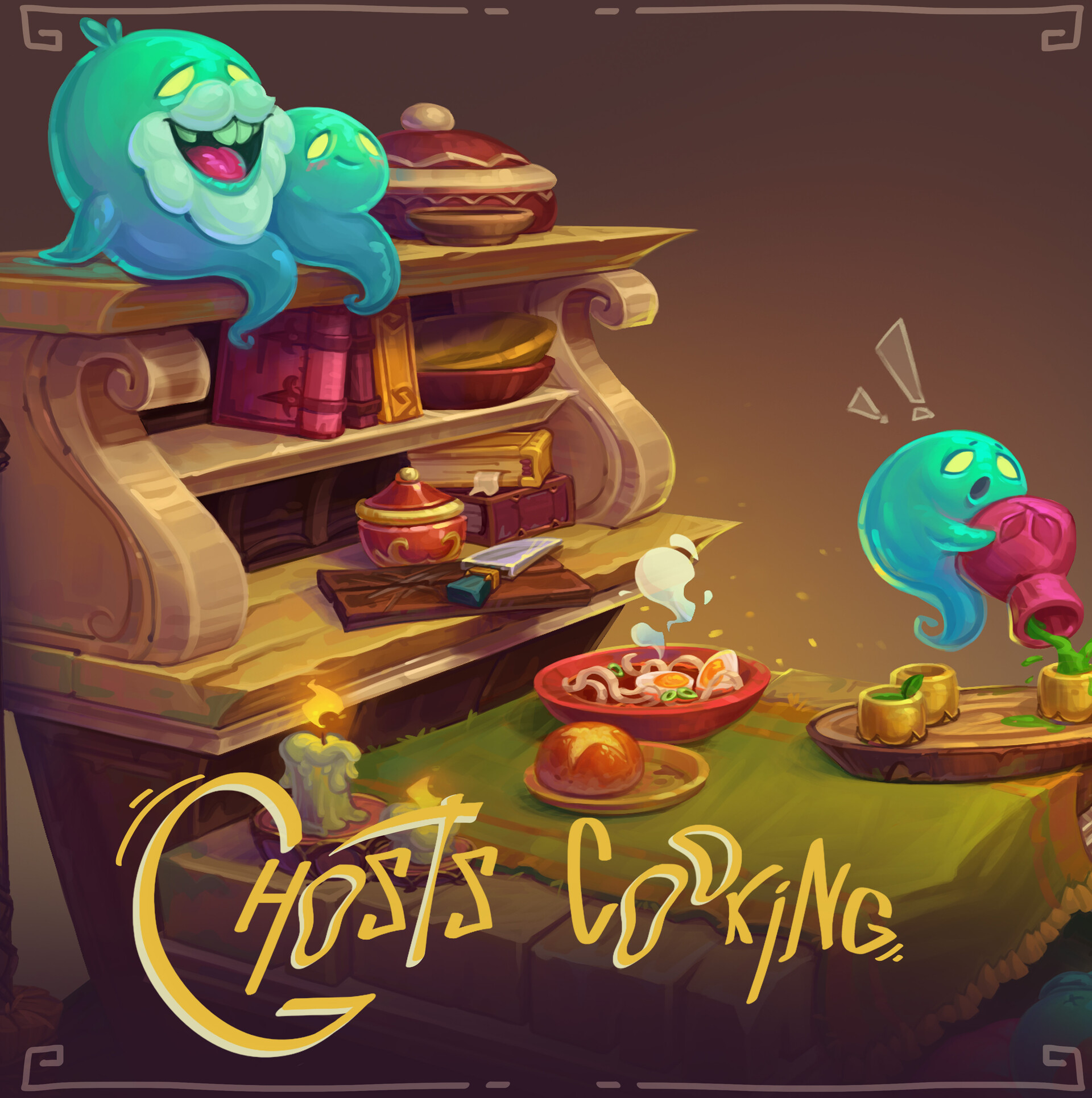 ArtStation - Ghosts Cooking