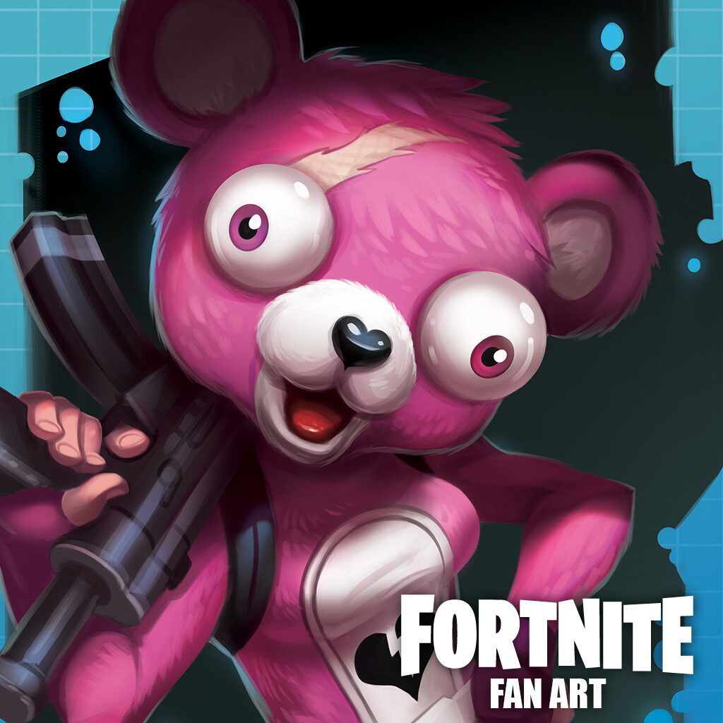 ArtStation - Cuddle Team Leader - Fortnite FanArt