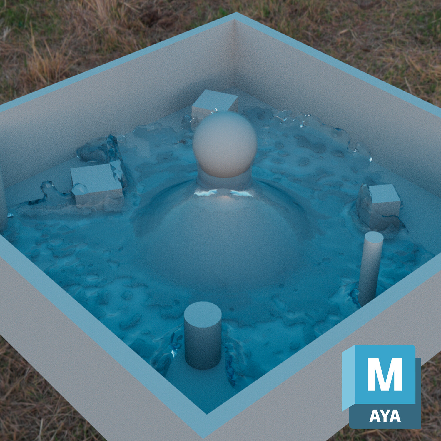 ArtStation Maya Bifrost Liquid