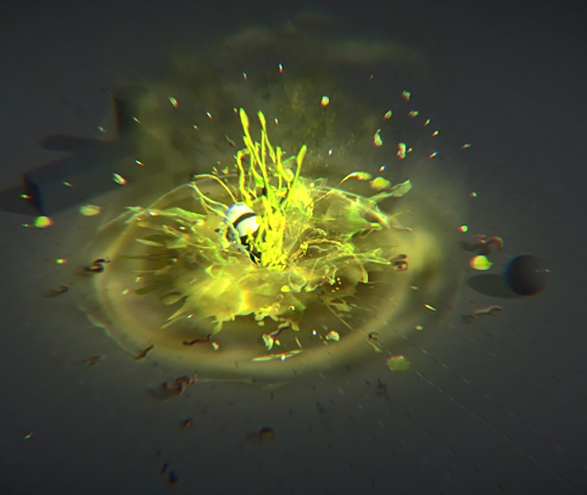 ArtStation - slime explosion
